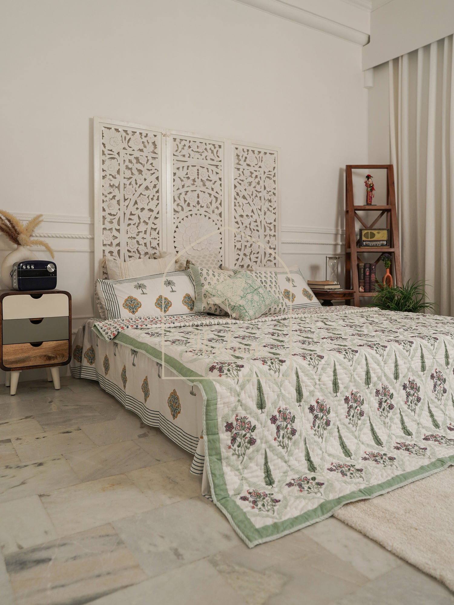 Block Printed Quilts