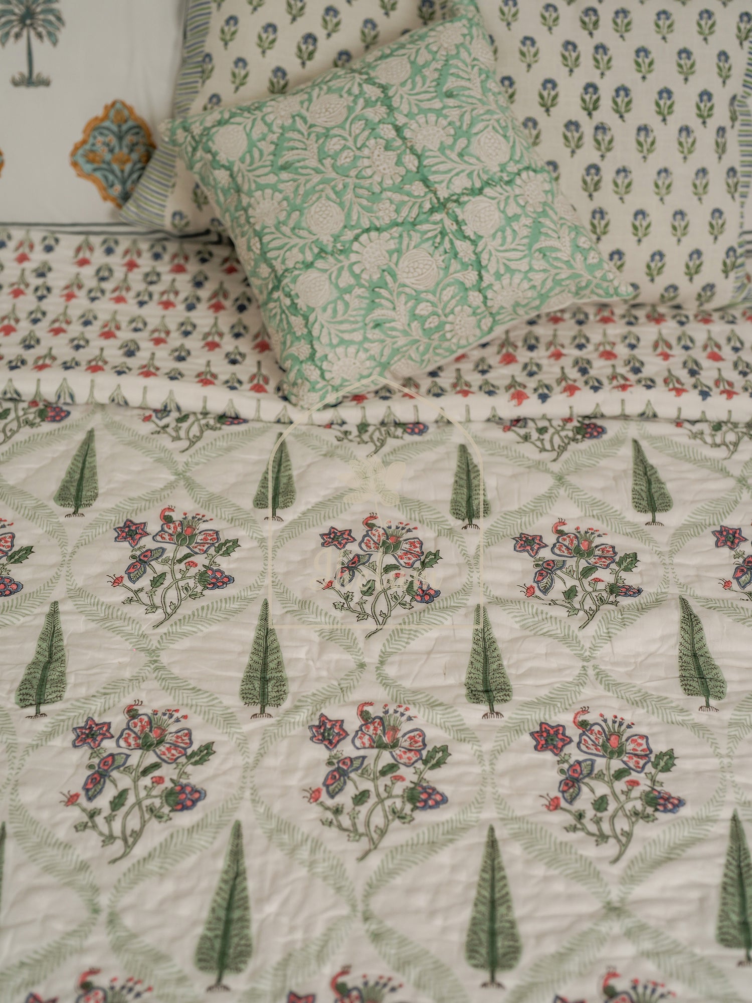 Block Printed Quilts