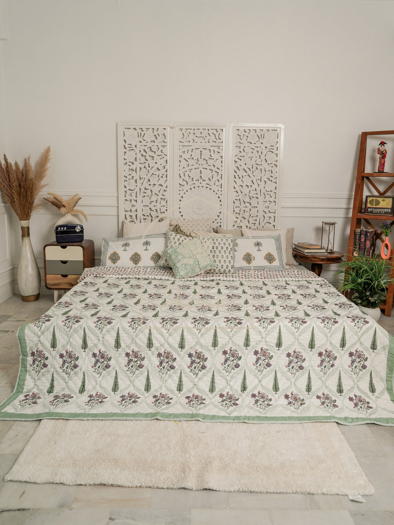 Block Printed Quilts