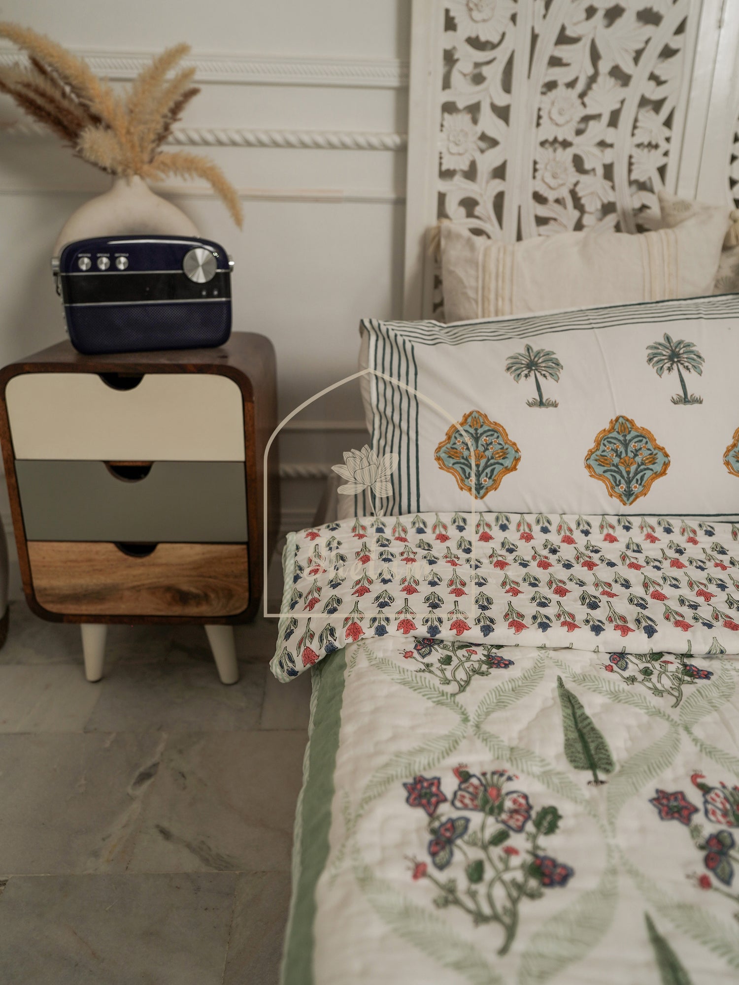 Block Printed Quilts