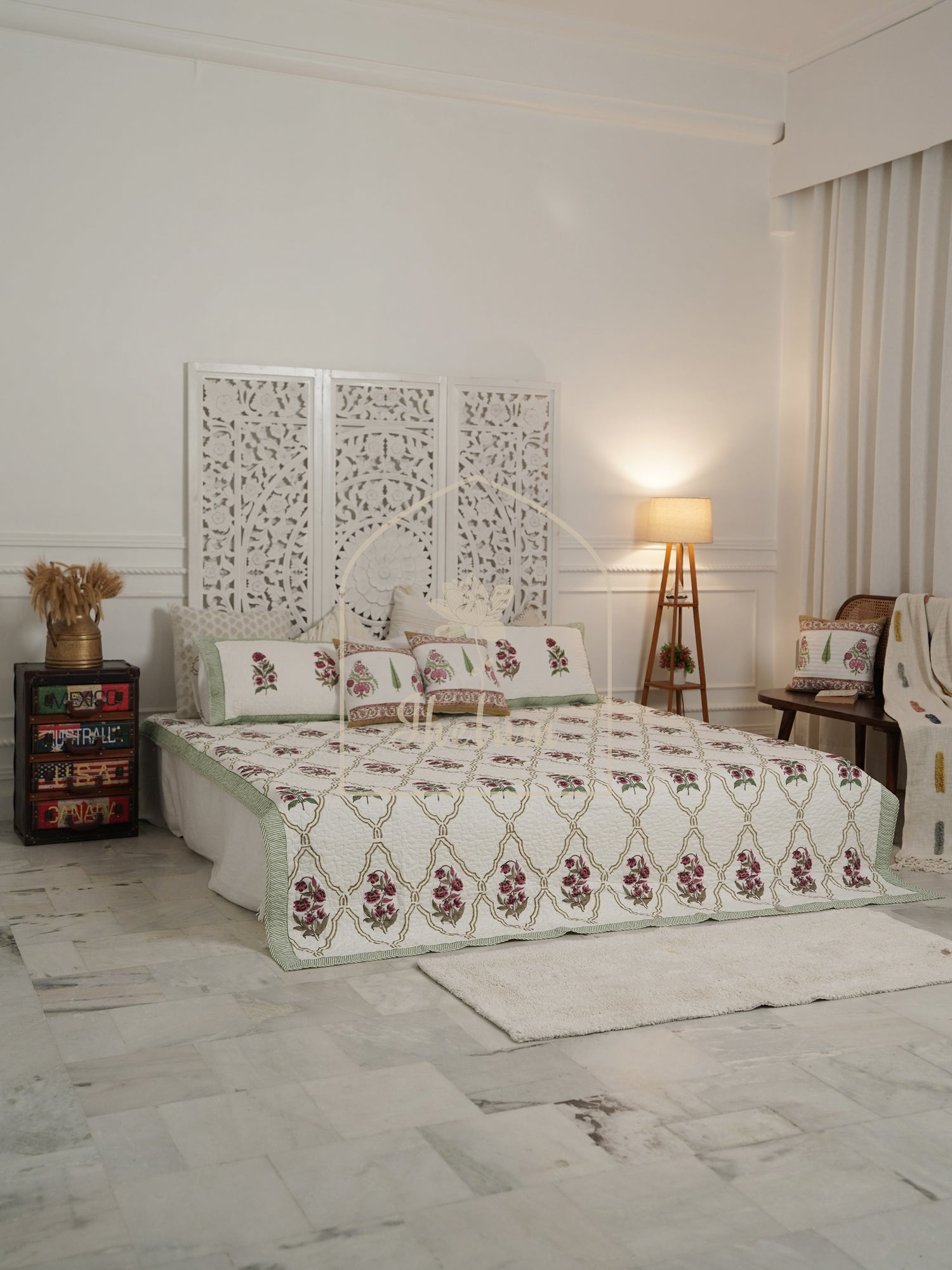Jaipuri Bedcover