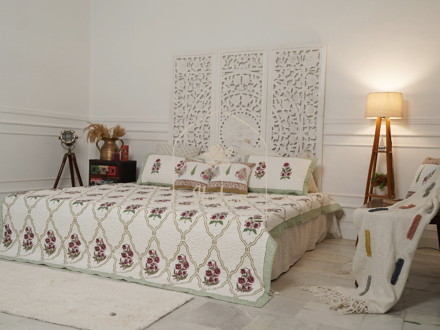 Jaipuri Bedcover