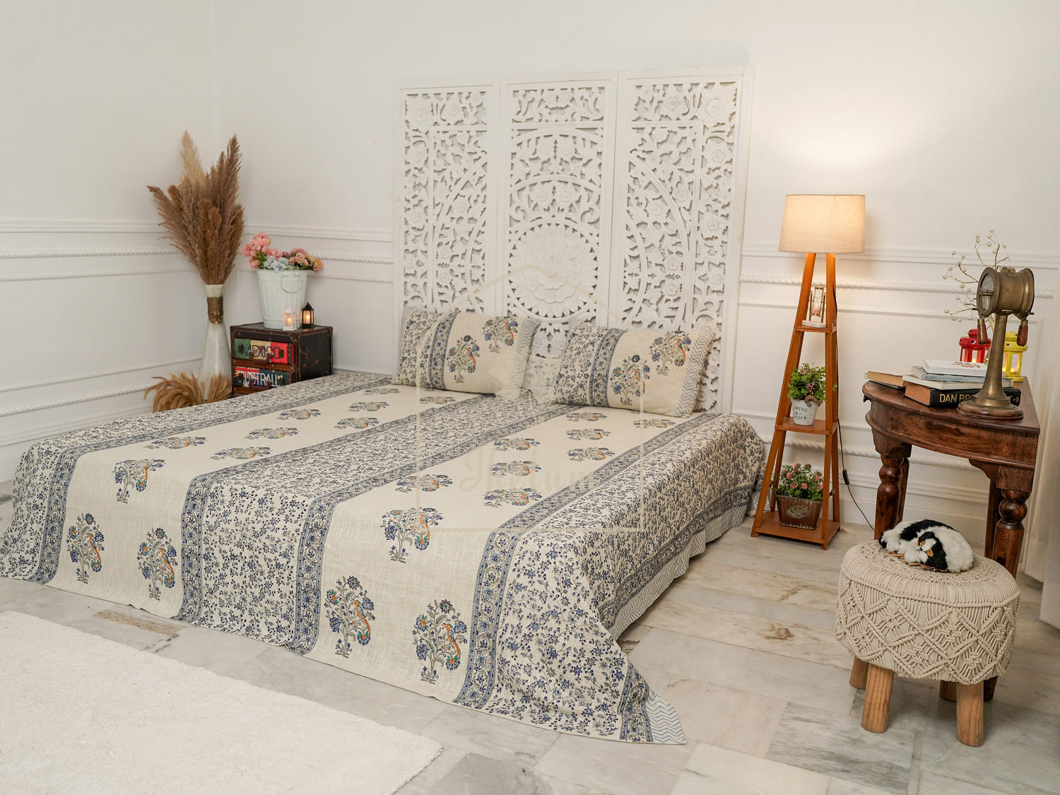 Block Print Bedcover