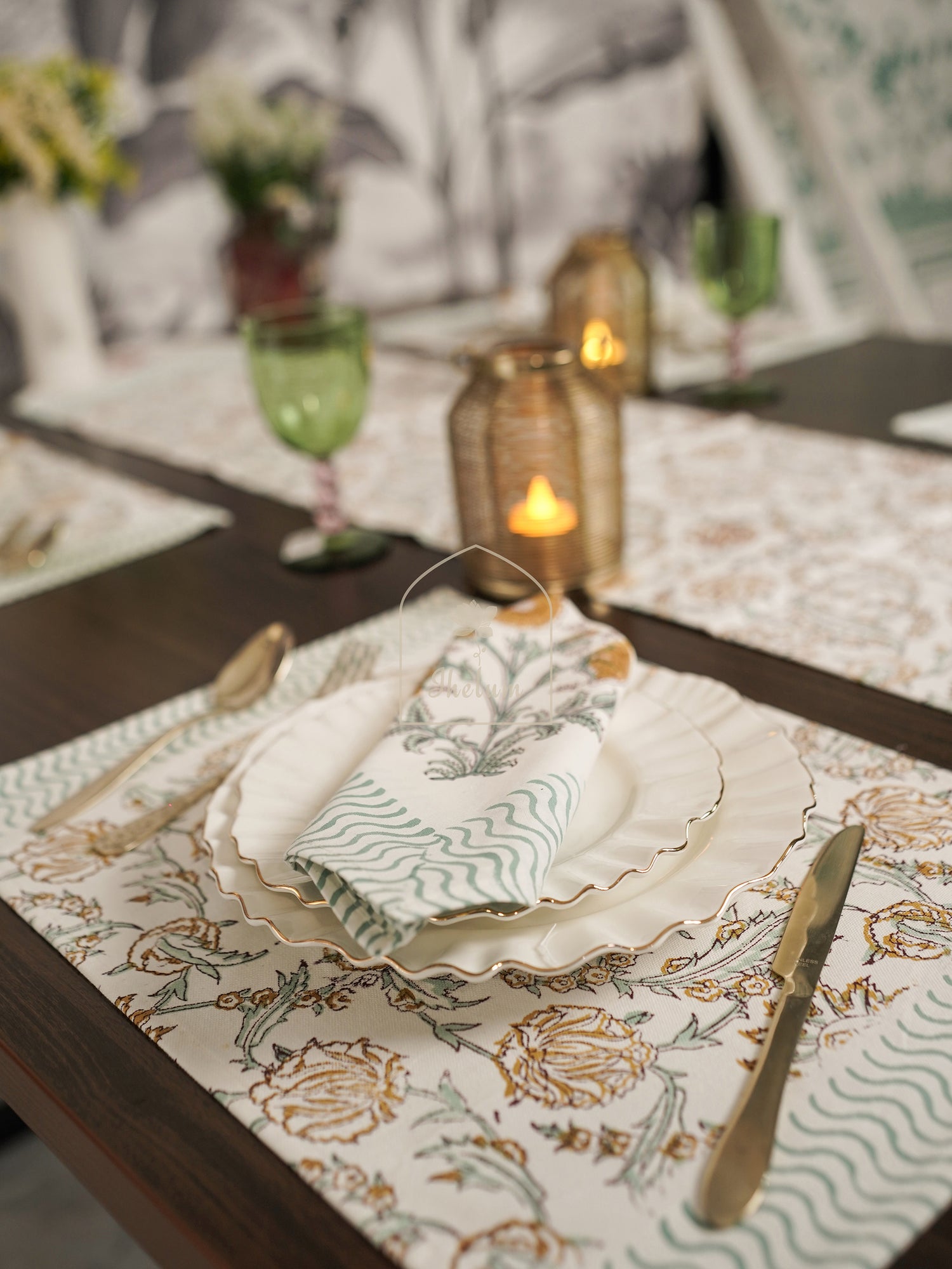 Indian Block Print Napkins