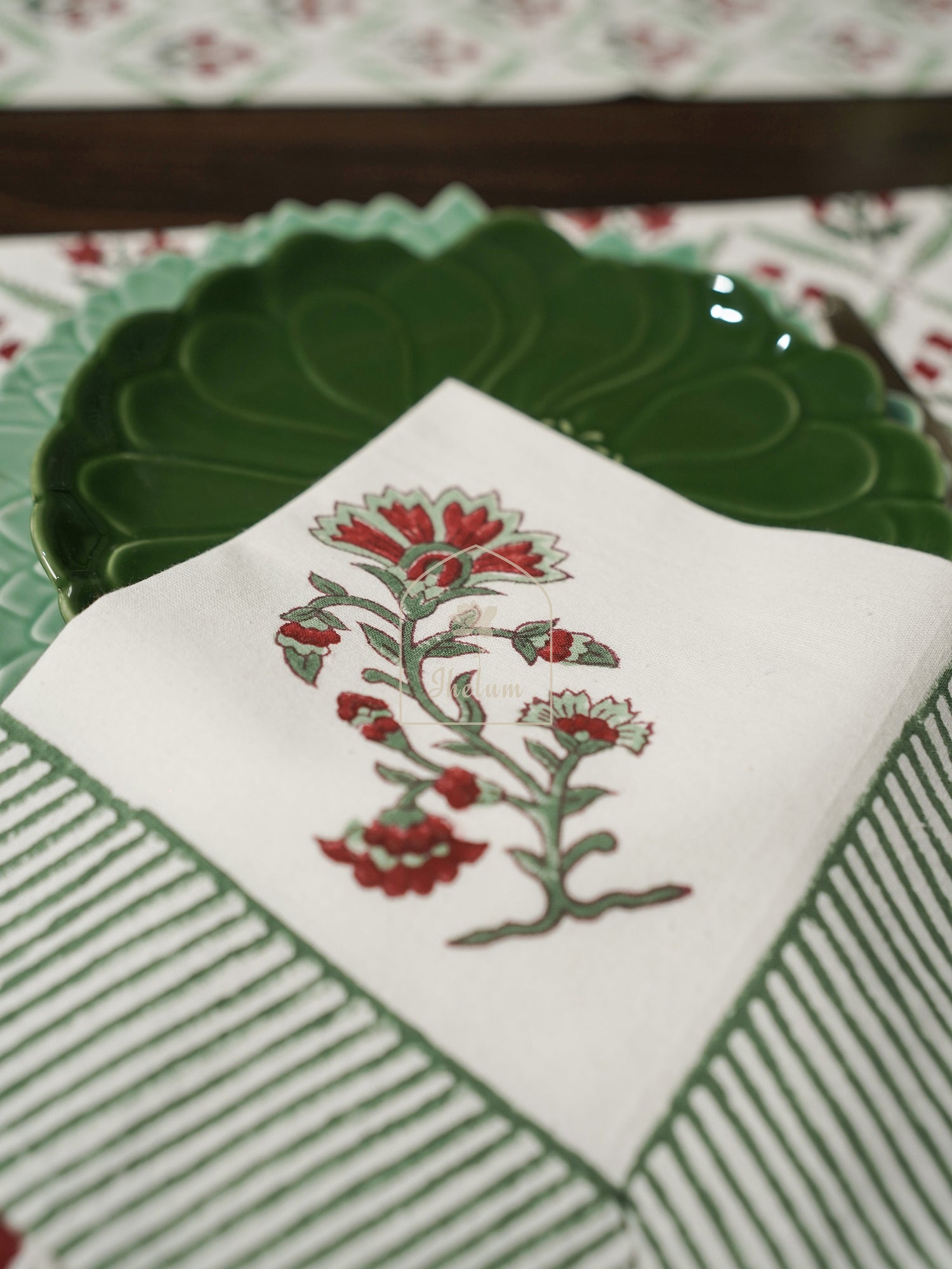 Indian Block Print Napkins