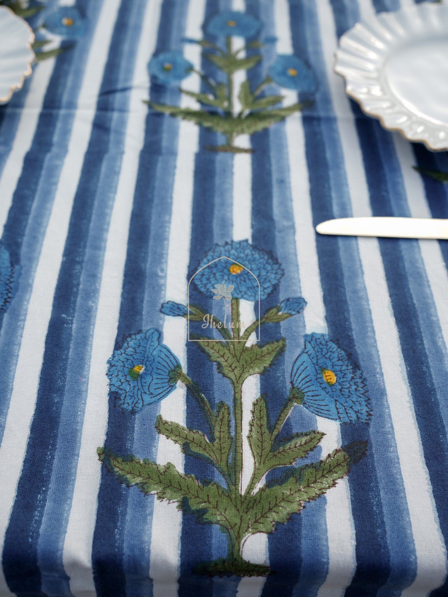 Hand block Table Cloth