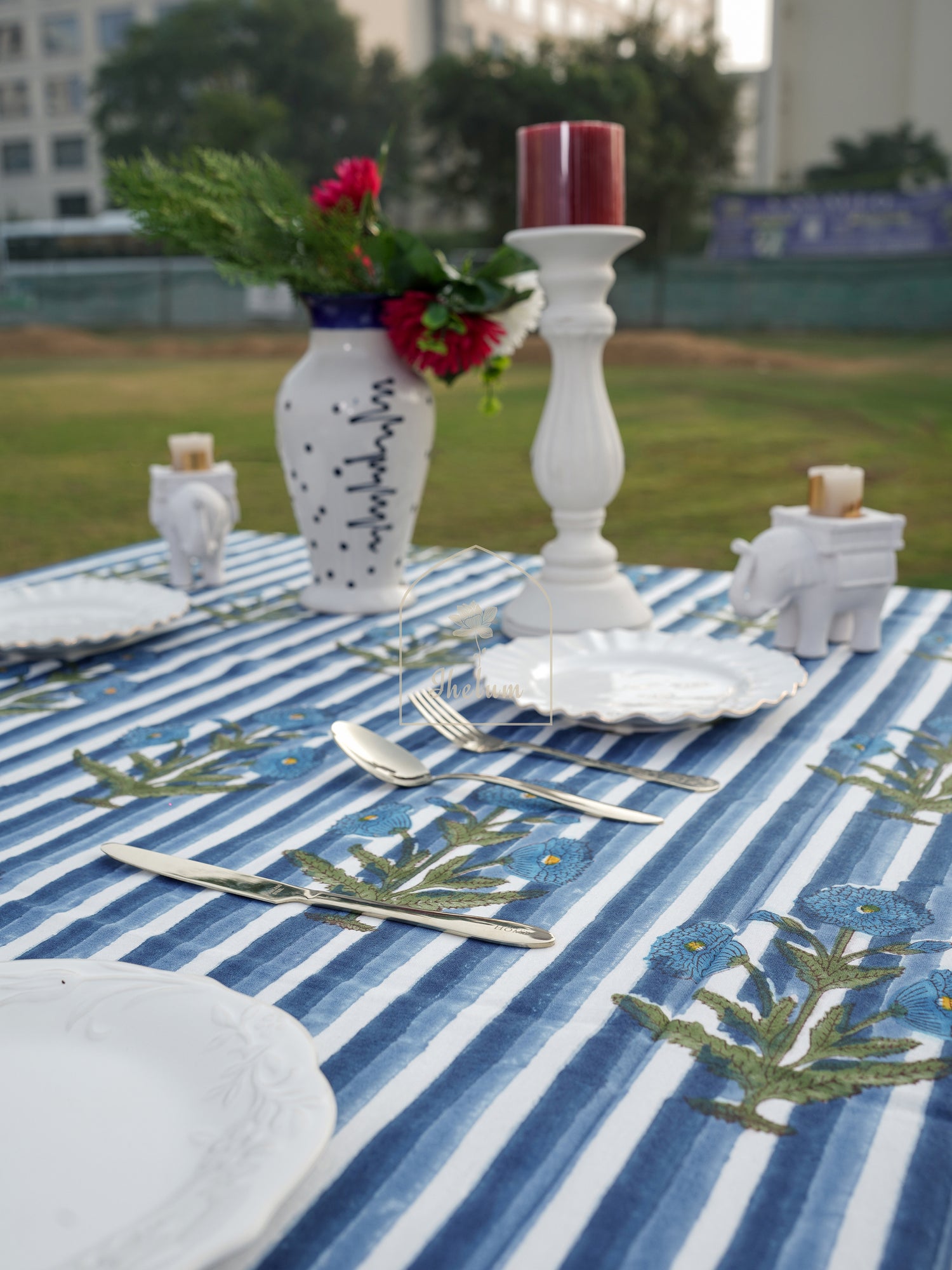 Hand block Table Cloth