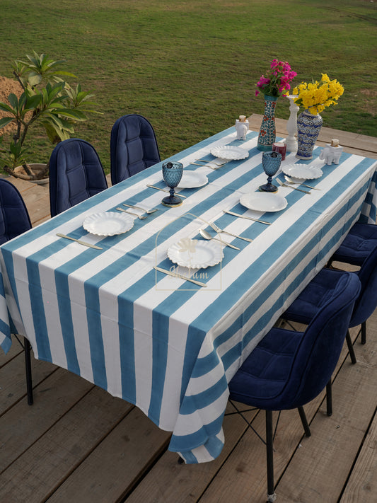 Luxury Block Print Table Cloth