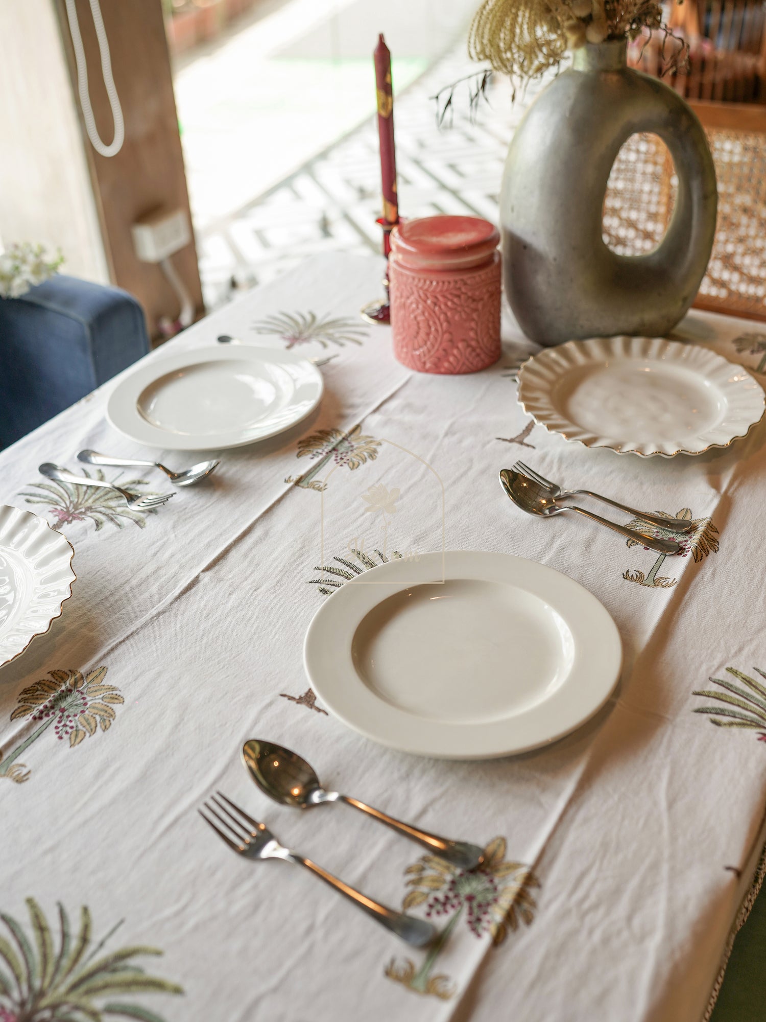 Indian Print Table Cloth