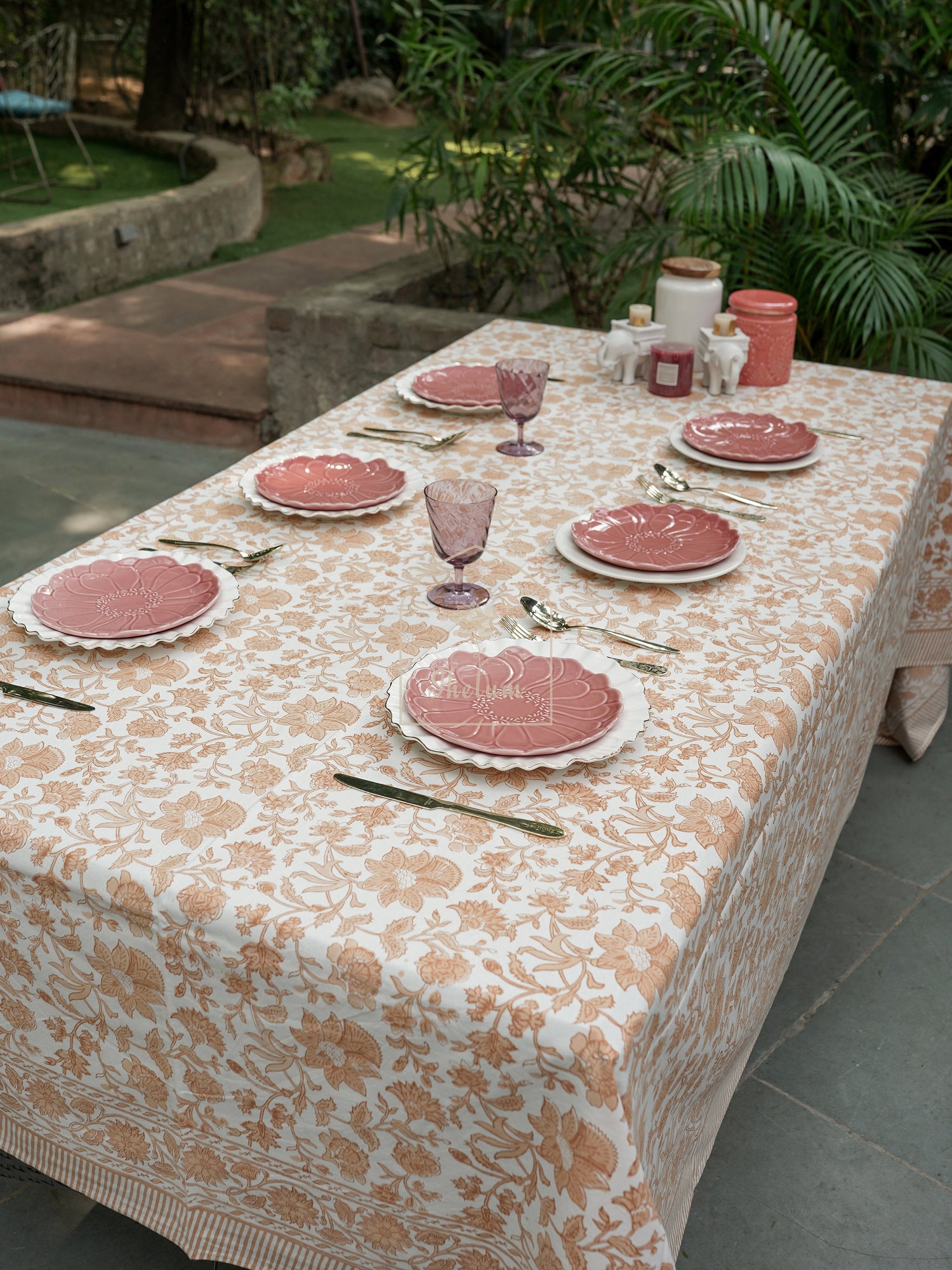 Block Print Table Cloth