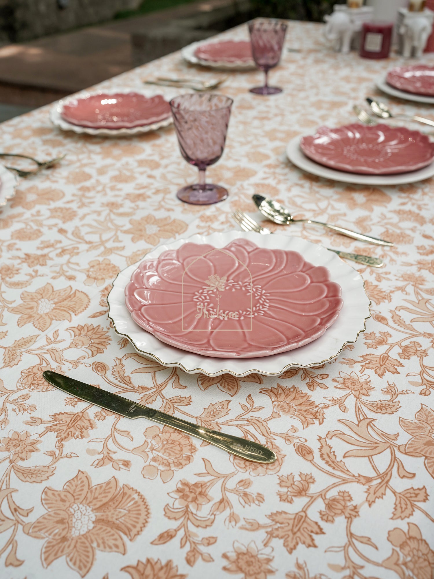 Block Print Table Cloth