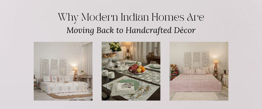 Why Modern Indian Homes Are Moving Back to Handcrafted Décor