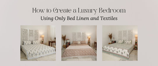 How to Create a Luxury Bedroom Using Only Bed Linen and Textiles
