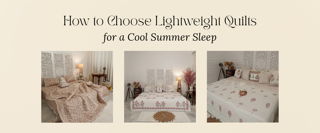 How to Choose Lightweight Quilts for a Cool Summer Sleep